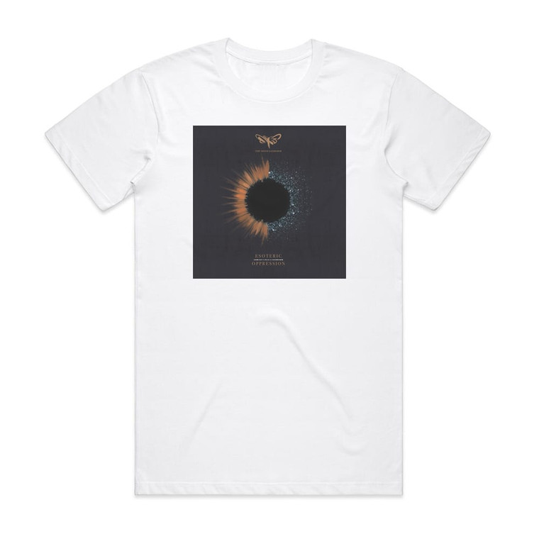 The Moth Gatherer Esoteric Oppression Album Cover T-Shirt White