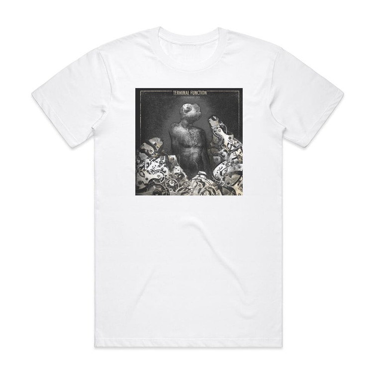 Terminal Function Clockwork Sky Album Cover T-Shirt White