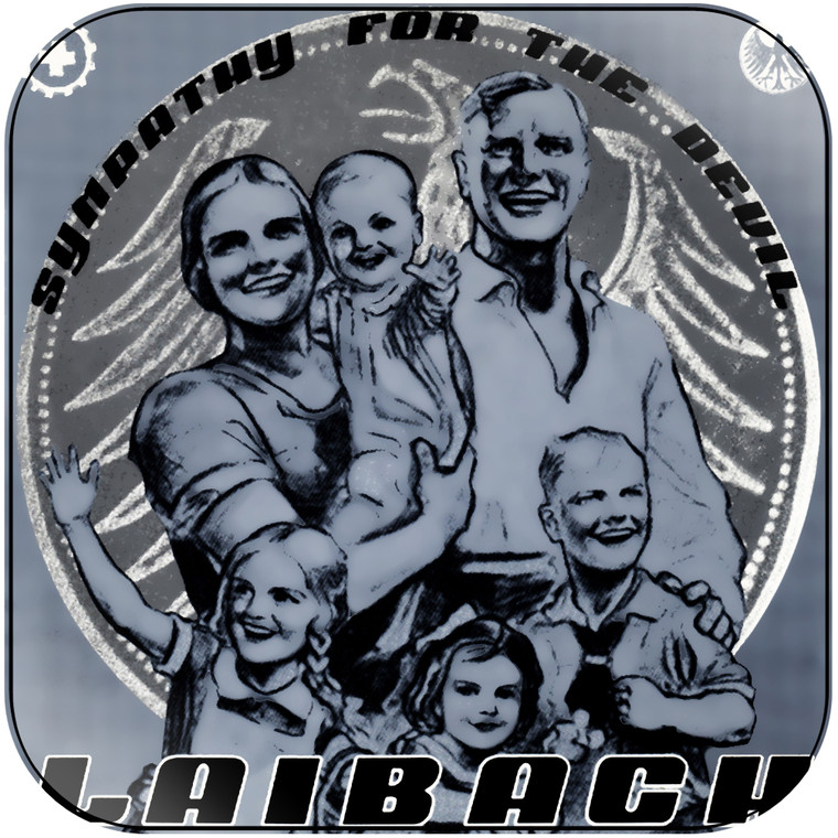 Laibach Sympathy For The Devil Album Cover Sticker