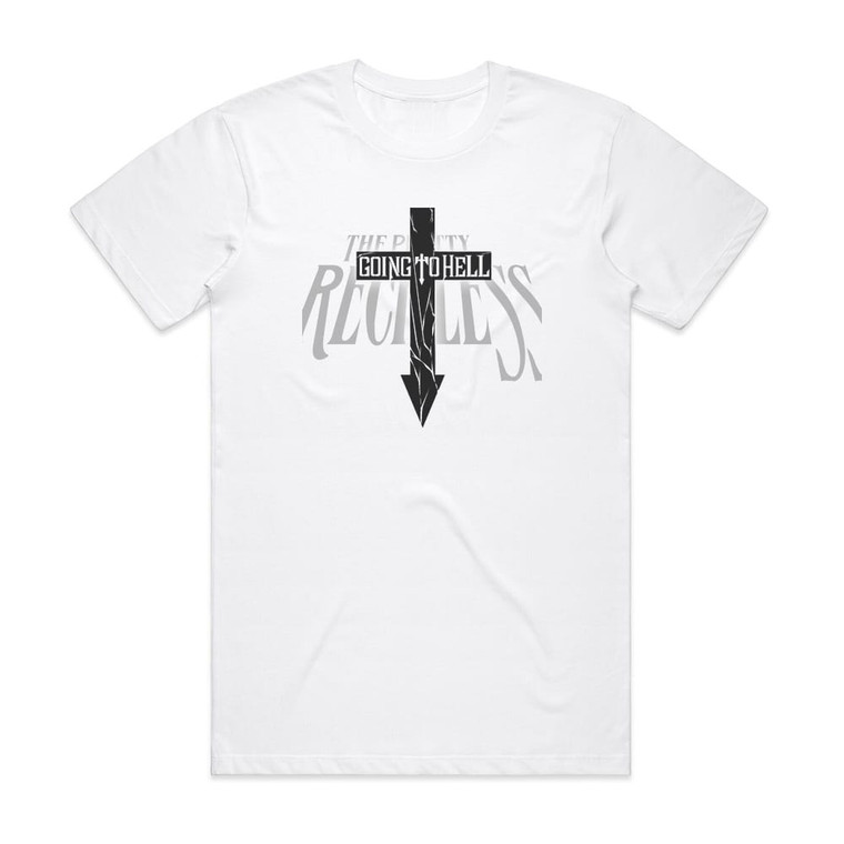 The Pretty Reckless Going To Hell 3 Album Cover T-Shirt White