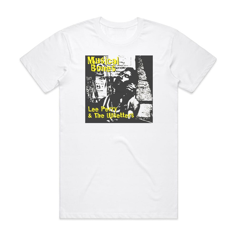 The Upsetters Musical Bones 1 Album Cover T-Shirt White