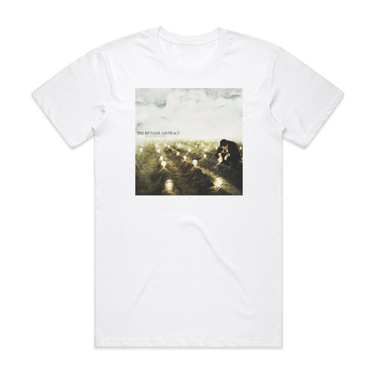 The Human Abstract Midheaven Album Cover T-Shirt White