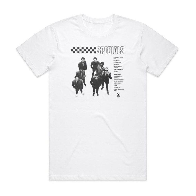 The Specials Specials 1 Album Cover T-Shirt White
