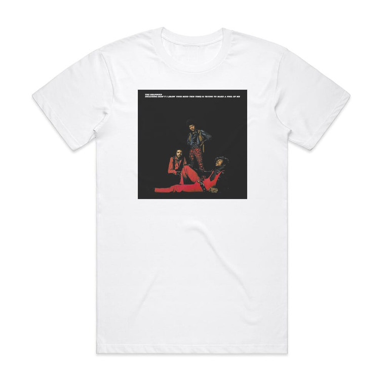 The Delfonics The Delfonics Album Cover T-Shirt White The Delfonics The Delfonics Album Cover T-Shirt White