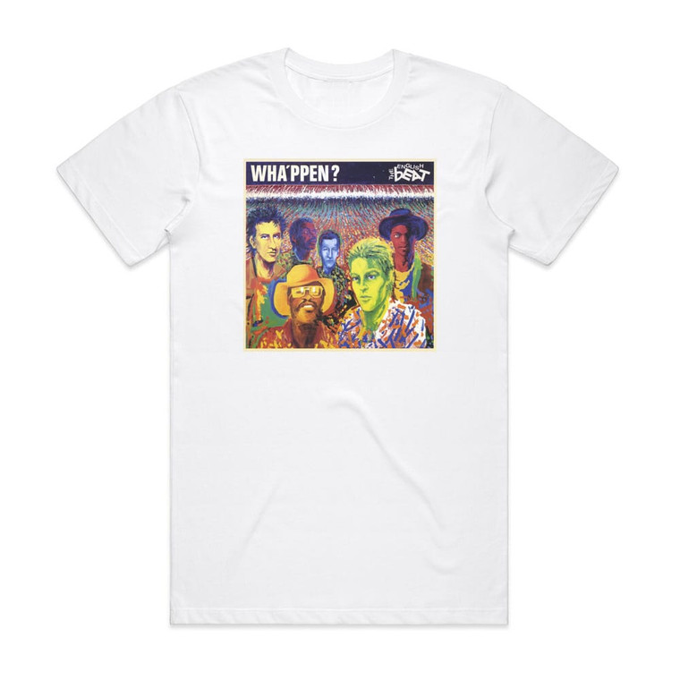 The Beat Whappen Album Cover T-Shirt White