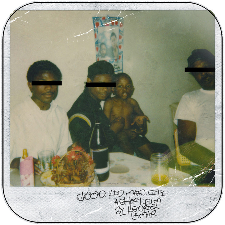 Kendrick Lamar Good Kid Maad City-2 Album Cover Sticker