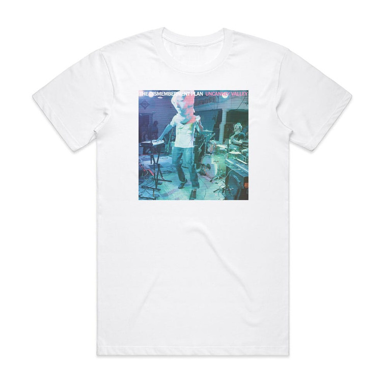 The Dismemberment Plan Uncanney Valley Album Cover T-Shirt White