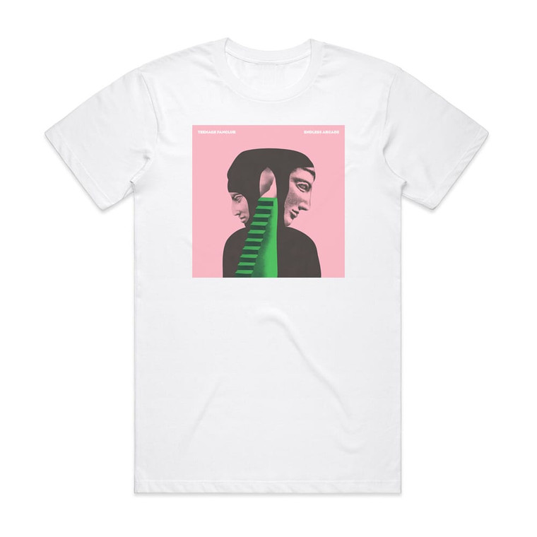 Teenage Fanclub Endless Arcade Album Cover T-Shirt White