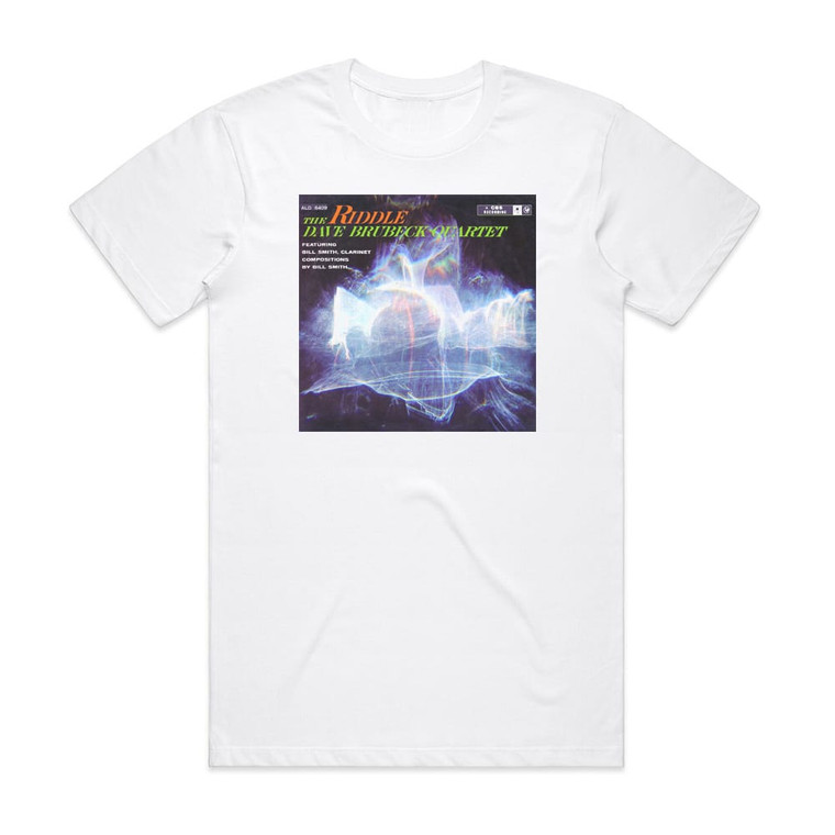 The Dave Brubeck Quartet The Riddle Album Cover T-Shirt White