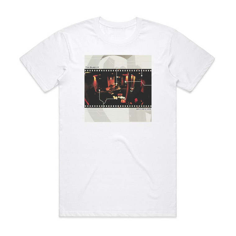 The Blueprint Zerozeroone Album Cover T-Shirt White
