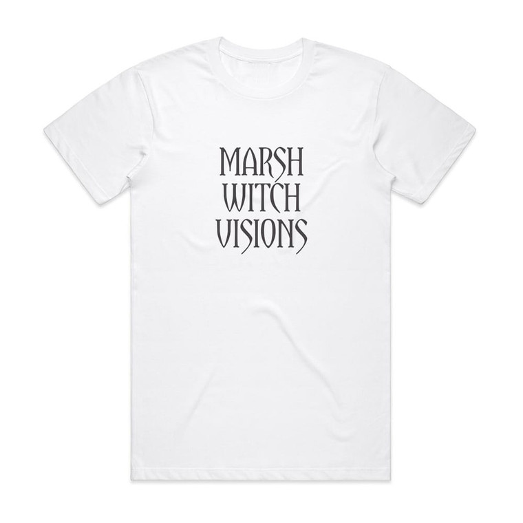 The Mountain Goats Marsh Witch Visions Album Cover T-Shirt White