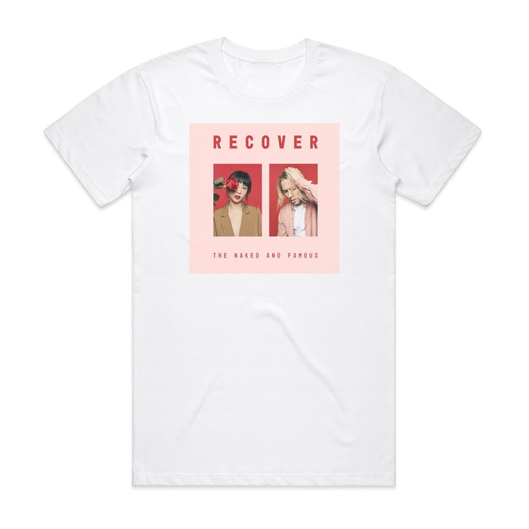 The Naked and Famous Recover Album Cover T-Shirt White
