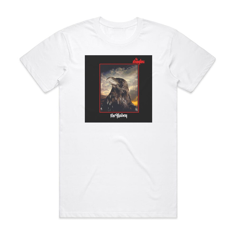 The Stranglers The Raven Album Cover T-Shirt White