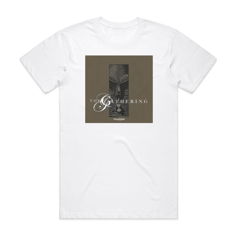 The Gathering Mandylion Album Cover T-Shirt White