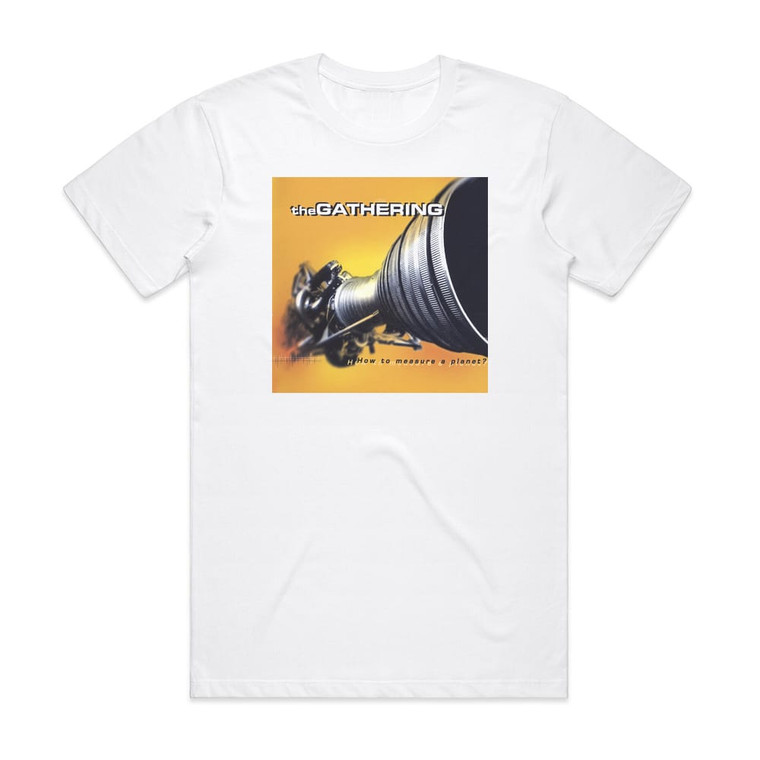 The Gathering How To Measure A Planet Album Cover T-Shirt White The Gathering How To Measure A Planet Album Cover T-Shirt White