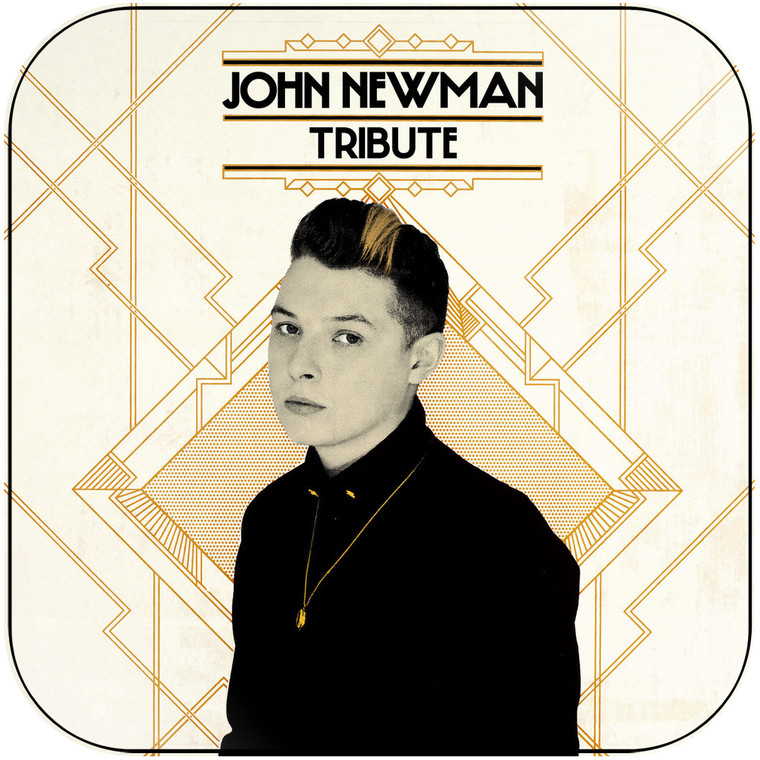 John Newman Tribute Album Cover Sticker