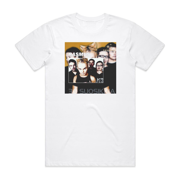 The Rasmus Thtisarja 30 Suosikkia Album Cover T-Shirt White