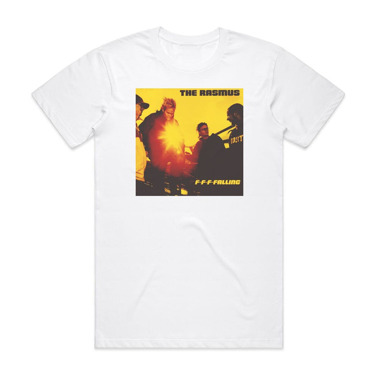 The Rasmus F F F Falling Album Cover T-Shirt White