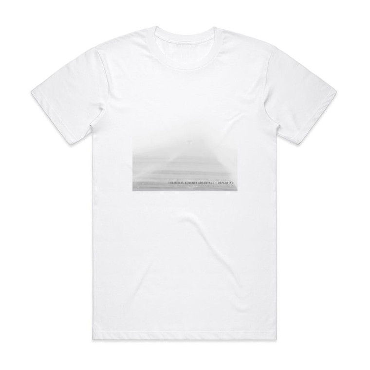 The Rural Alberta Advantage Departing Album Cover T-Shirt White