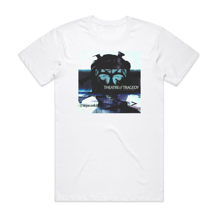 Theatre of Tragedy Mjuzk 1 Album Cover T-Shirt White