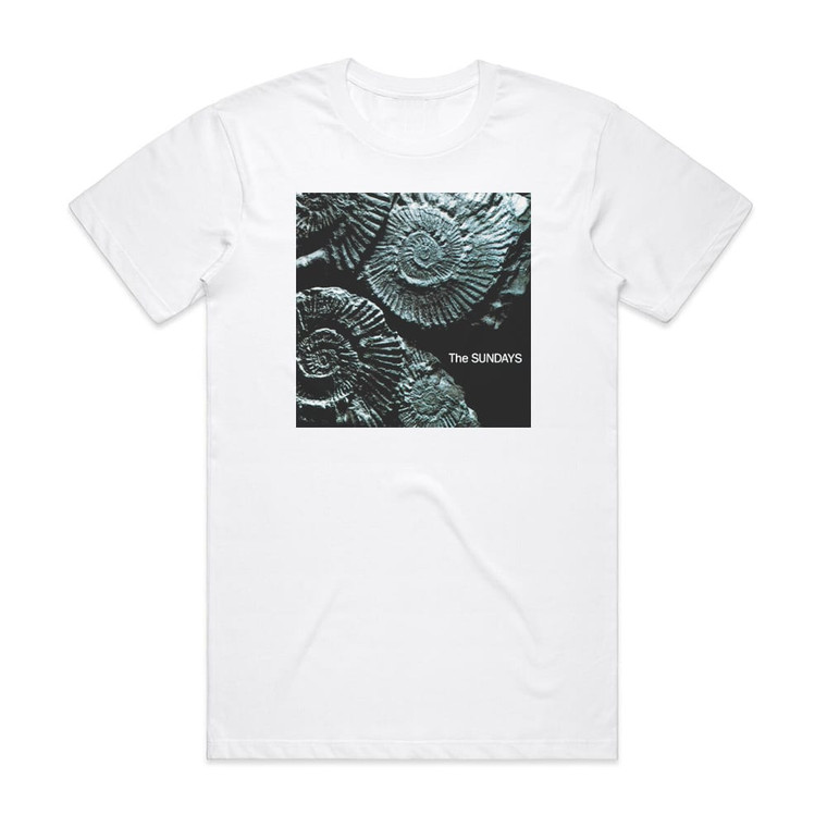 The Sundays Reading Writing And Arithmetic Album Cover T-Shirt White