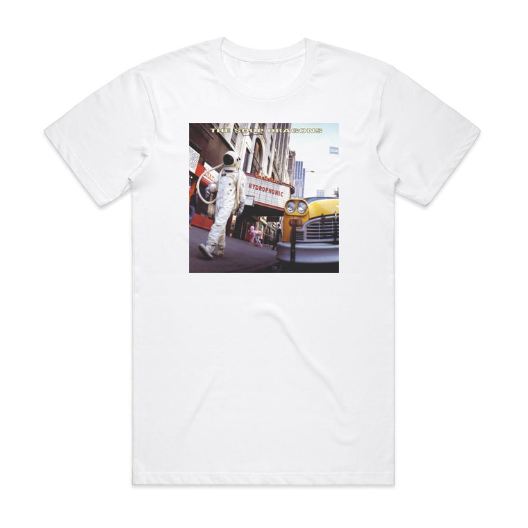 The Soup Dragons Hydrophonic Album Cover T-Shirt White
