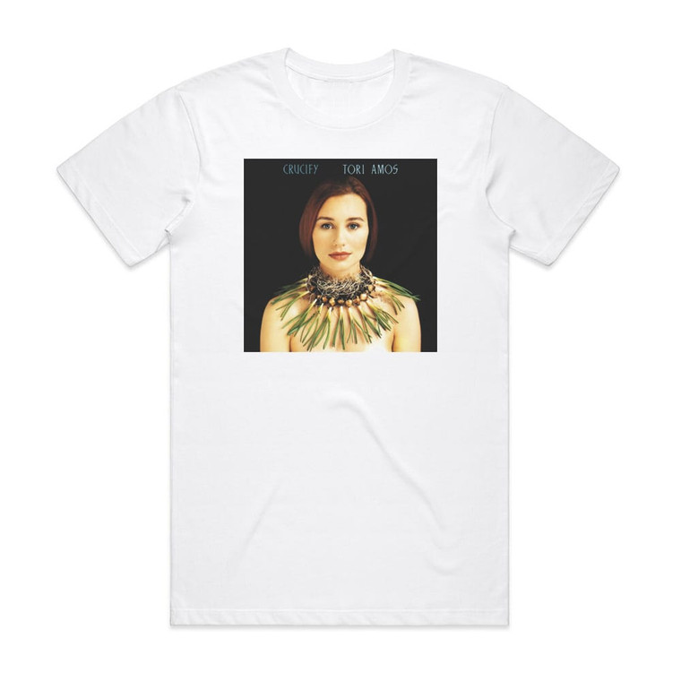 Tori Amos Crucify 1 Album Cover T-Shirt White