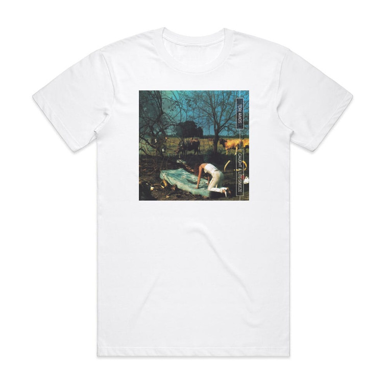 Tori Amos Caught A Lite Sneeze Album Cover T-Shirt White