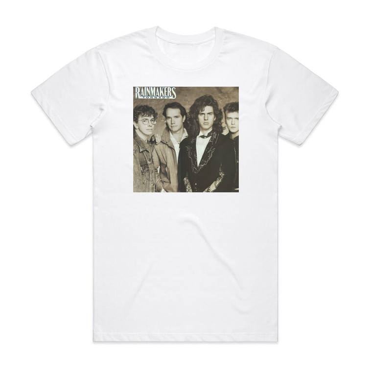 The Rainmakers Tornado 1 Album Cover T-Shirt White
