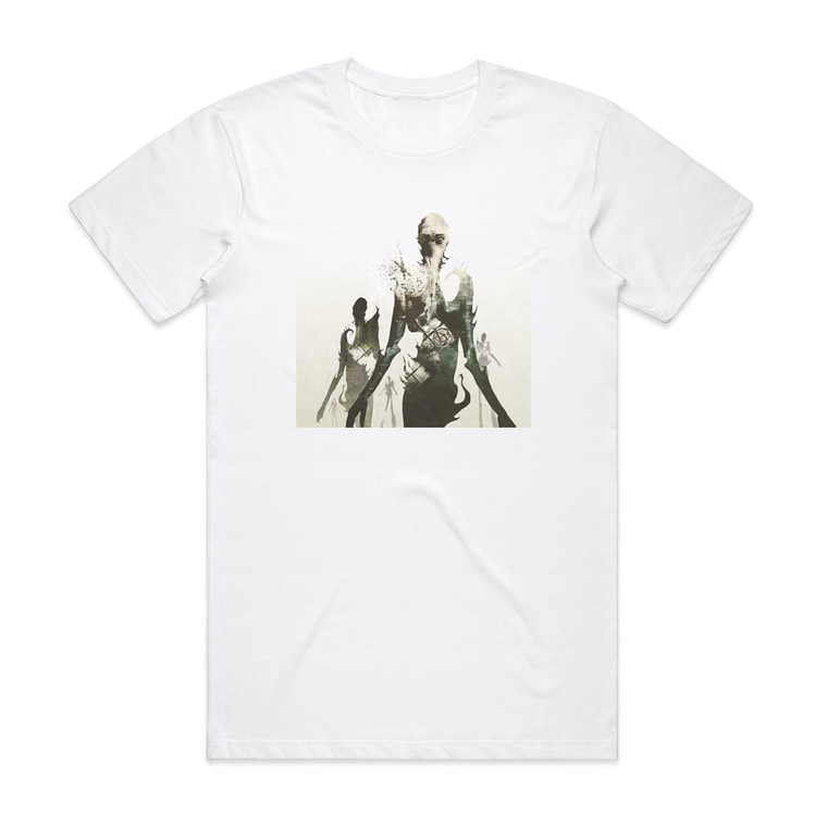 The Agonist Five Album Cover T-Shirt White