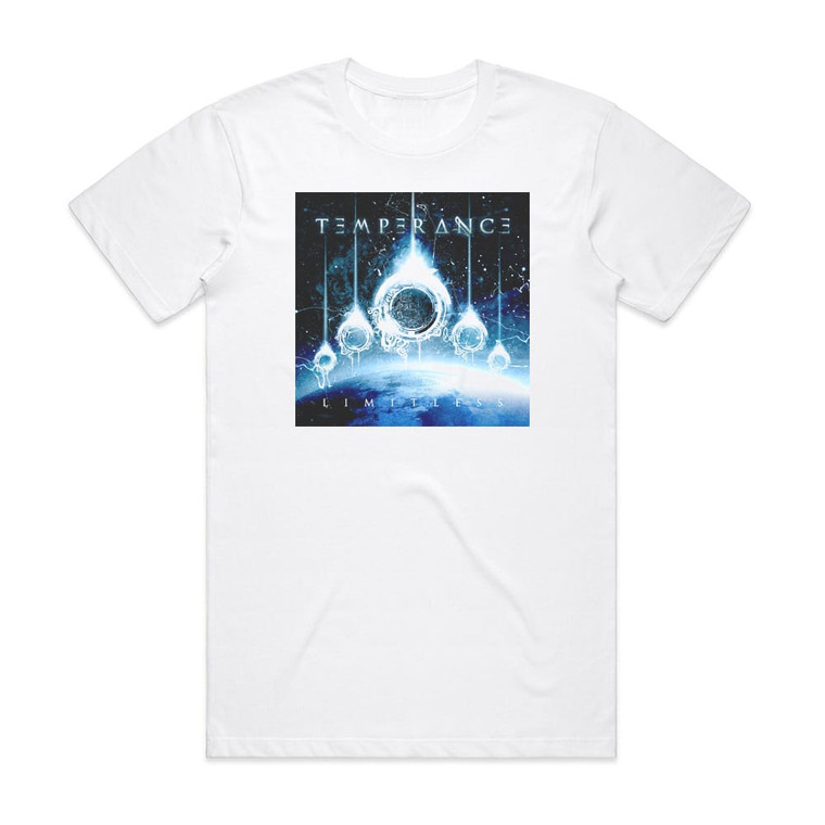 Temperance Limitless Album Cover T-Shirt White