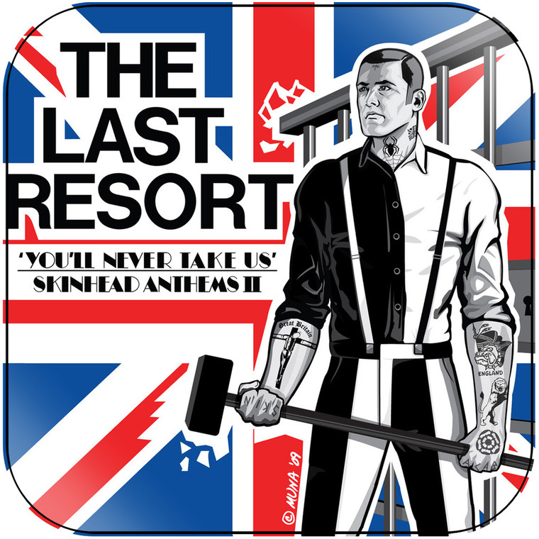 The Last Resort Youll Never Take Us Skinhead Anthems Ii Album Cover Sticker
