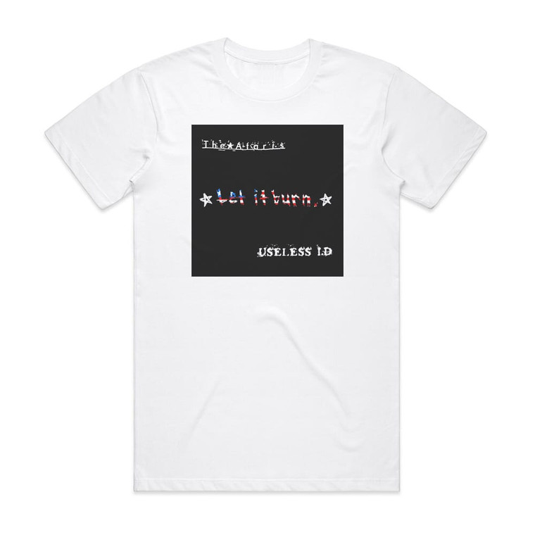 The Ataris Let It Burn Album Cover T-Shirt White The Ataris Let It Burn Album Cover T-Shirt White