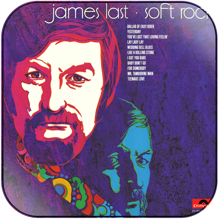 James Last Soft Rock Album Cover Sticker