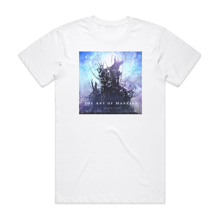 The Art of Mankind Archetype Album Cover T-Shirt White
