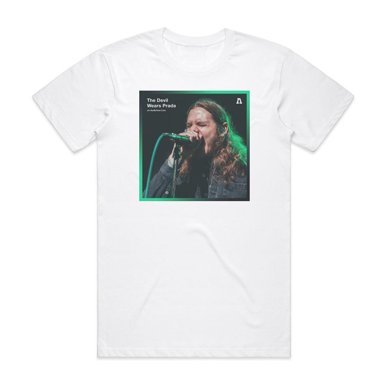 The Devil Wears Prada The Devil Wears Prada On Audiotree Live Album Cover T-Shirt White