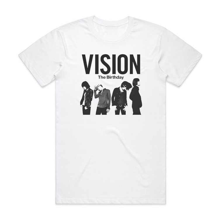 The Birthday Vision Album Cover T-Shirt White