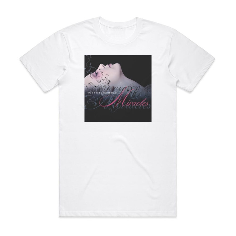 Two Steps From Hell Miracles Album Cover T-Shirt White