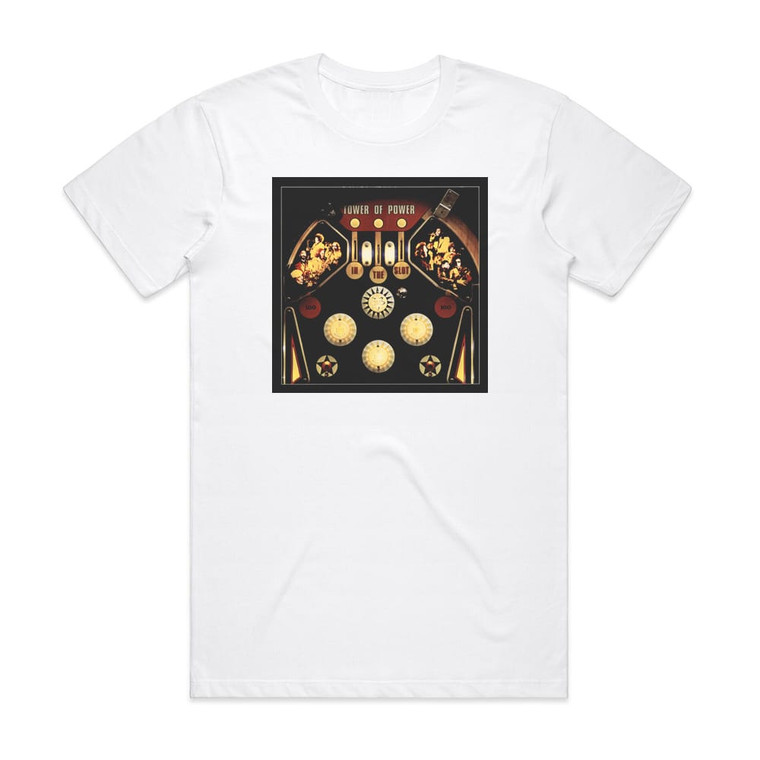 Tower of Power In The Slot Album Cover T-Shirt White