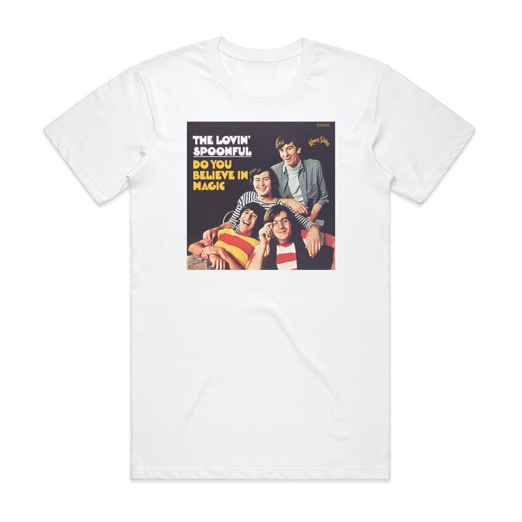 The Lovin Spoonful Do You Believe In Magic 1 Album Cover T-Shirt White