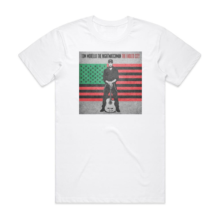The Nightwatchman The Fabled City Album Cover T-Shirt White