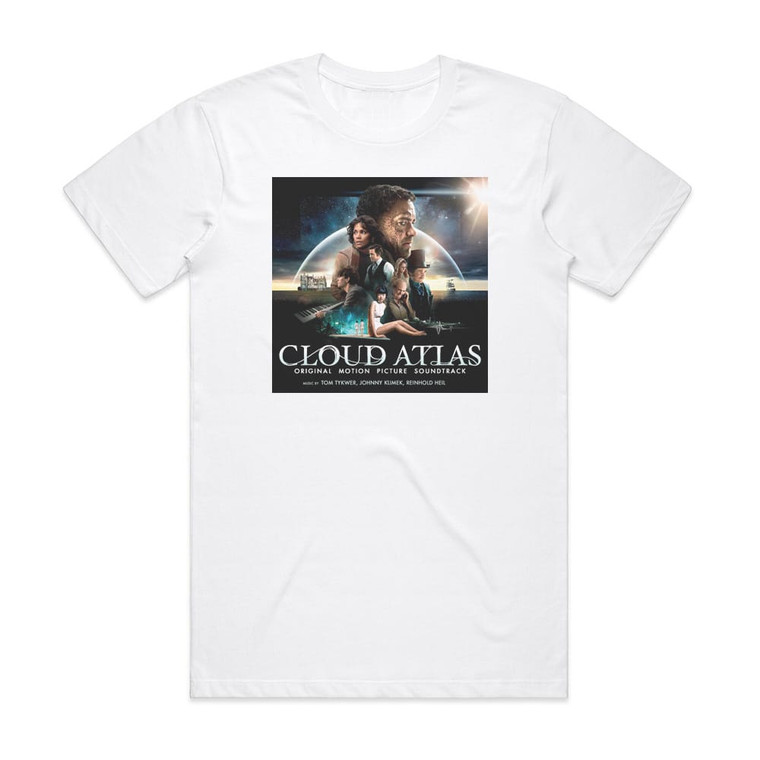 Tom Tykwer Cloud Atlas Original Motion Picture Soundtrack Album Cover T-Shirt White