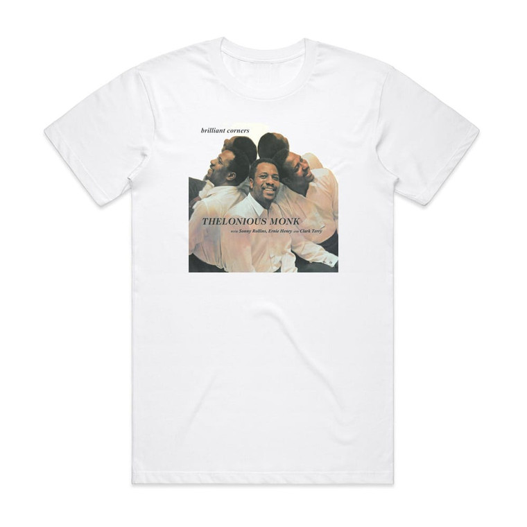 Thelonious Monk Brilliant Corners 1 Album Cover T-Shirt White