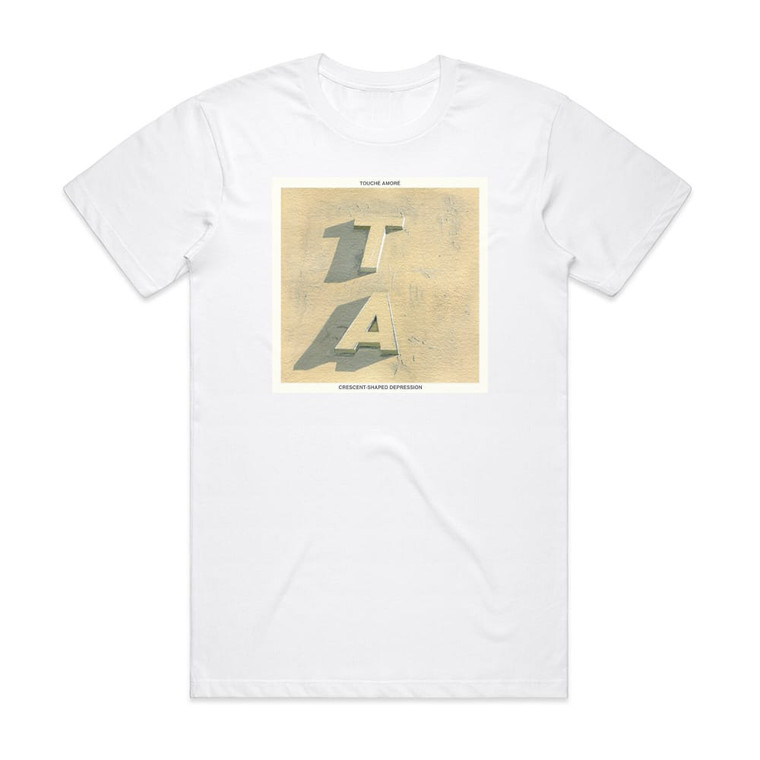 Touche Amore Crescent Shaped Depression Faceghost Album Cover T-Shirt White
