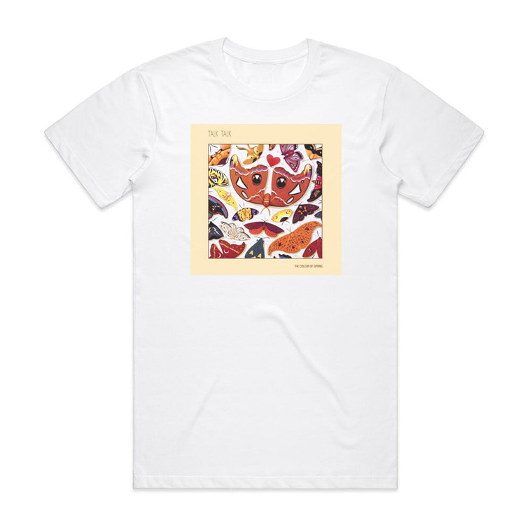 Talk Talk The Colour Of Spring 3 Album Cover T-Shirt White