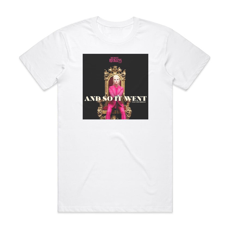 Tom Morello And So It Went Album Cover T-Shirt White