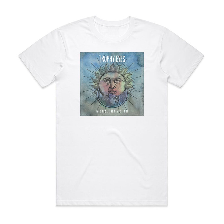Trophy Eyes Mend Move On Album Cover T-Shirt White