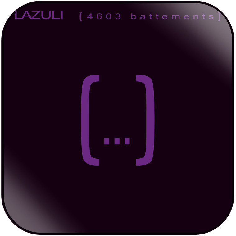 Lazuli 4603 Battements Album Cover Sticker