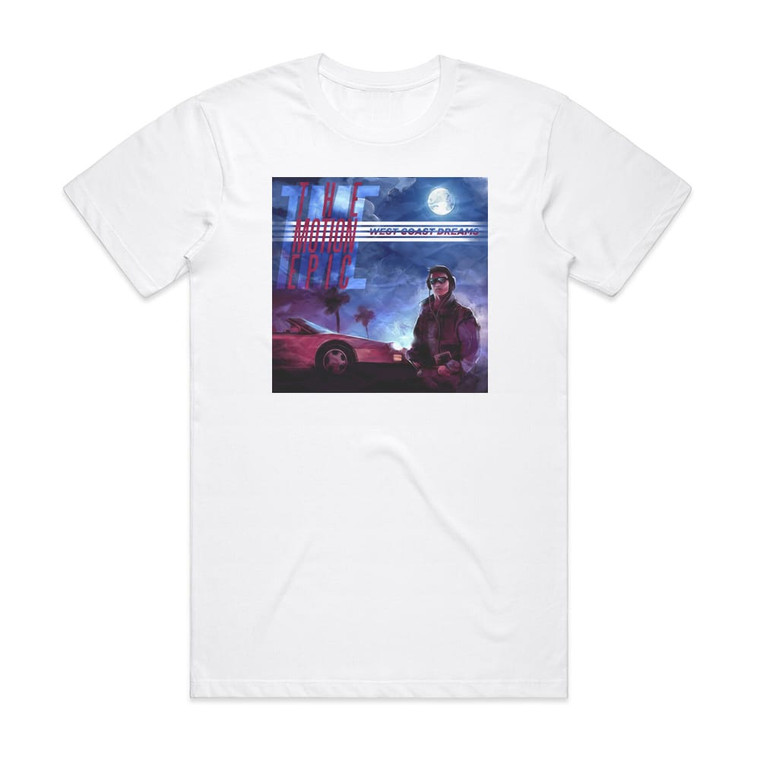 The Motion Epic West Coast Dreams Album Cover T-Shirt White