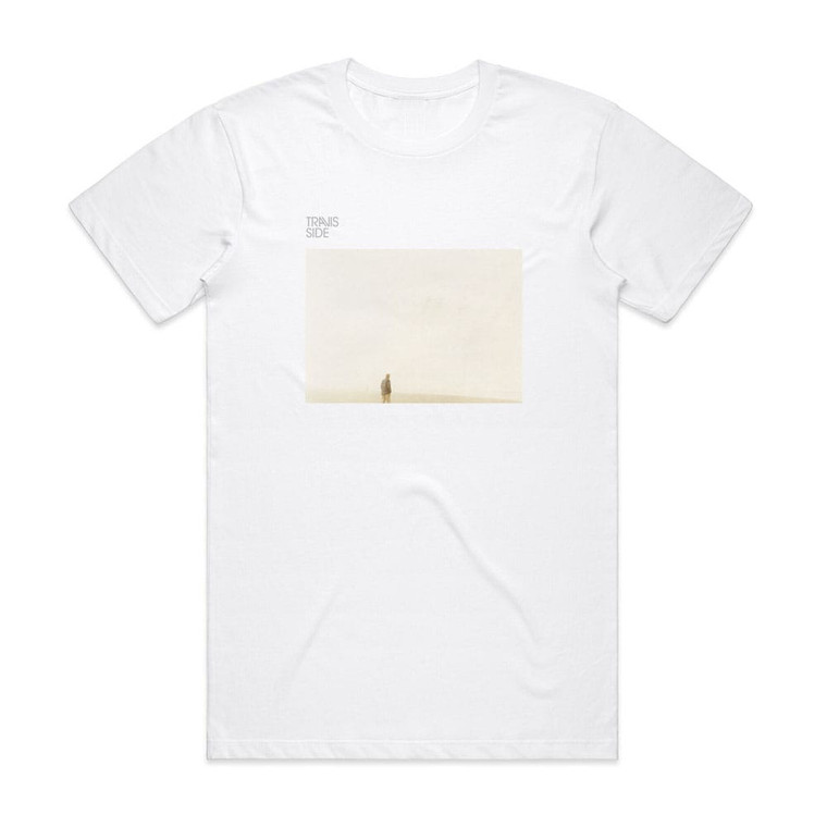 Travis Side 1 Album Cover T-Shirt White